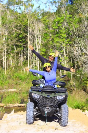 Passeio de quadriciclo